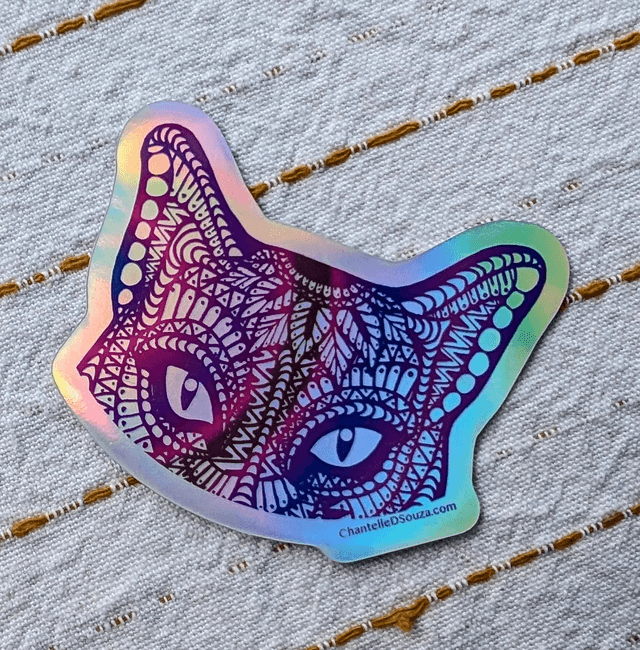 Cosmic Kitty Sticker