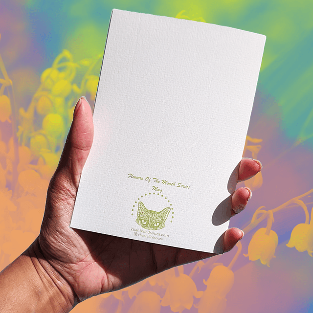 May / Lily of the Valley - Flower of the month series