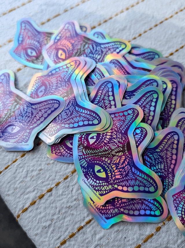 Cosmic Kitty Sticker