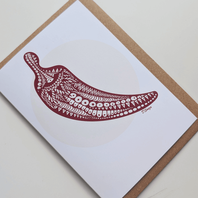 Chilli - Greeting Card